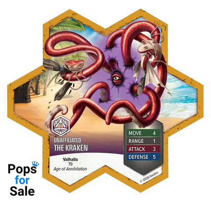 Heroscape Army Expansion Age of Annihilation Thormun & Kraken *English Version*