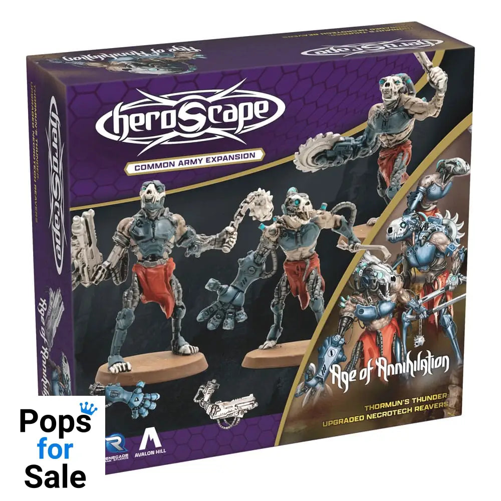 Heroscape Army Expansion Age of Annihilation Upgraded Necrotech Reavers (Common) *English Version* Board games and