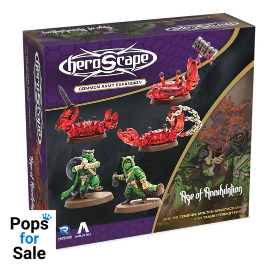 Heroscape Army Expansion Boiling Tension: Molten Crustaceans & Tanuki Tricksters *English Version*