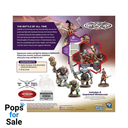 Heroscape Army Expansion Embers of War: Crimson Widow & Dreadnoughts of Caraway Cavern *English Version*