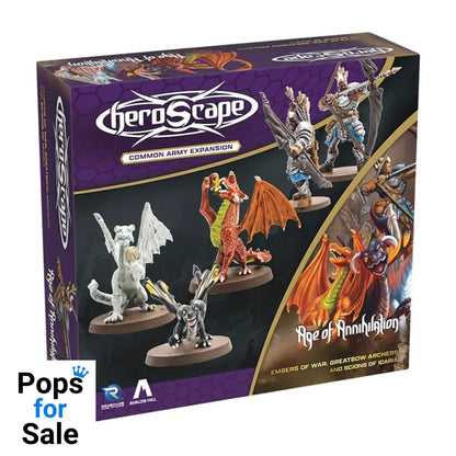 Heroscape Army Expansion Embers of War: Greatbow Archers and Scions of Icaria *English Version* Board games and