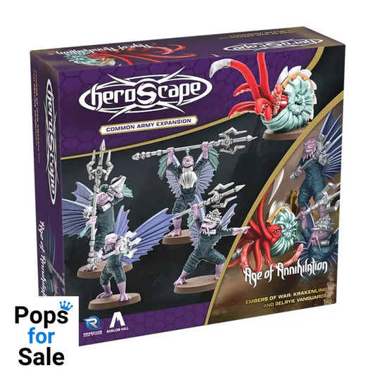 Heroscape Army Expansion Embers of War: Krakenling & Gelryie Vanguards *English Version* Board games and accessories