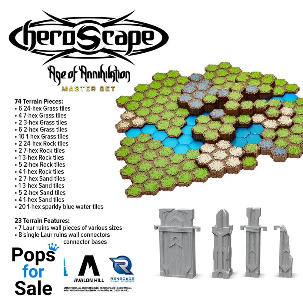 Heroscape board game Age of Annihilation Master Set *English Version*