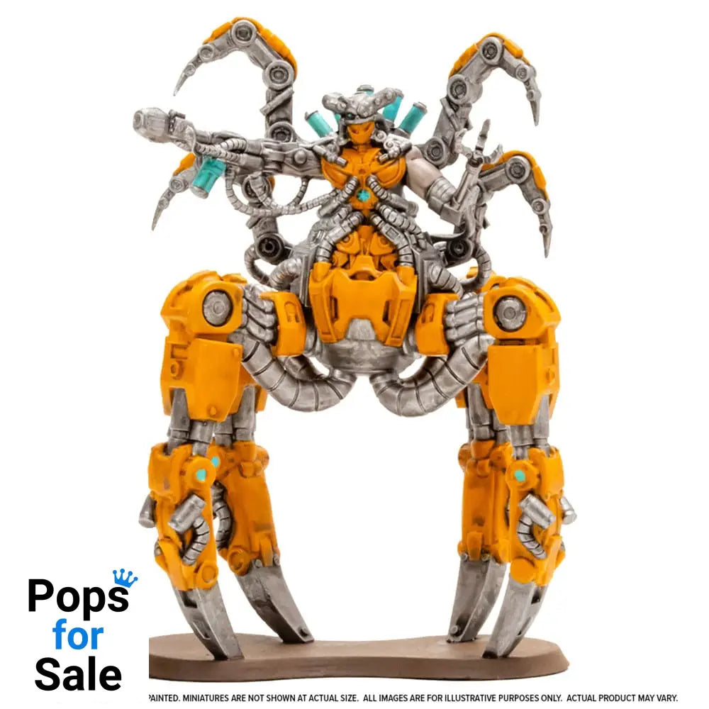 Heroscape Expansion Revna's Rebuke: Iron Lich Viscerot and Necrotech Wraithriders Army *English Version*