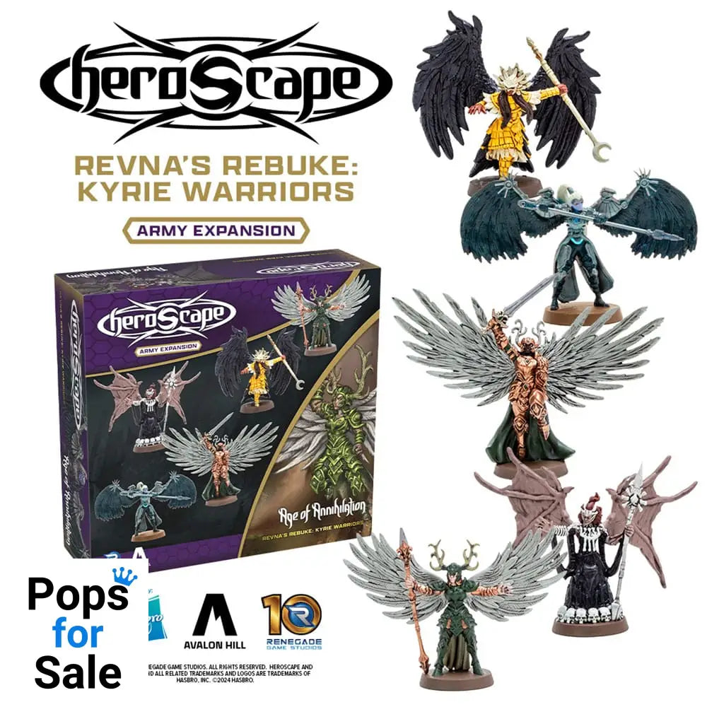 Heroscape Expansion Revna's Rebuke: Kyrie Warriors Army *English Version*