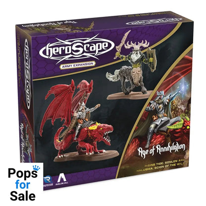 Heroscape Expansion Rising Tide - Sonlen & Halushia, Scion of the Wild Army *English Version*