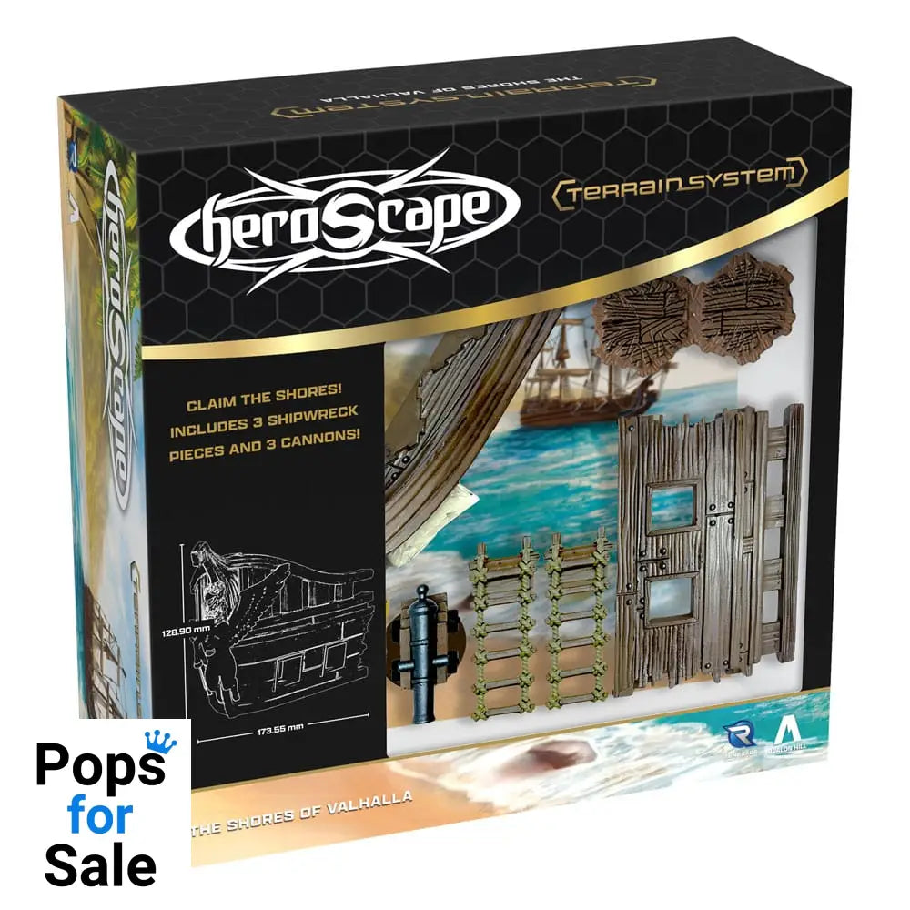 Heroscape Terrain Expansion Shores of Valhalla *English Version*
