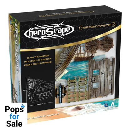 Heroscape Terrain Expansion Shores of Valhalla *English Version* Board games and accessories