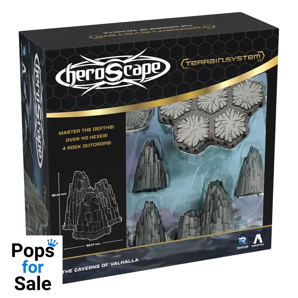 Heroscape Terrain Expansion The Caverns of Valhalla *English Version* Board games and accessories