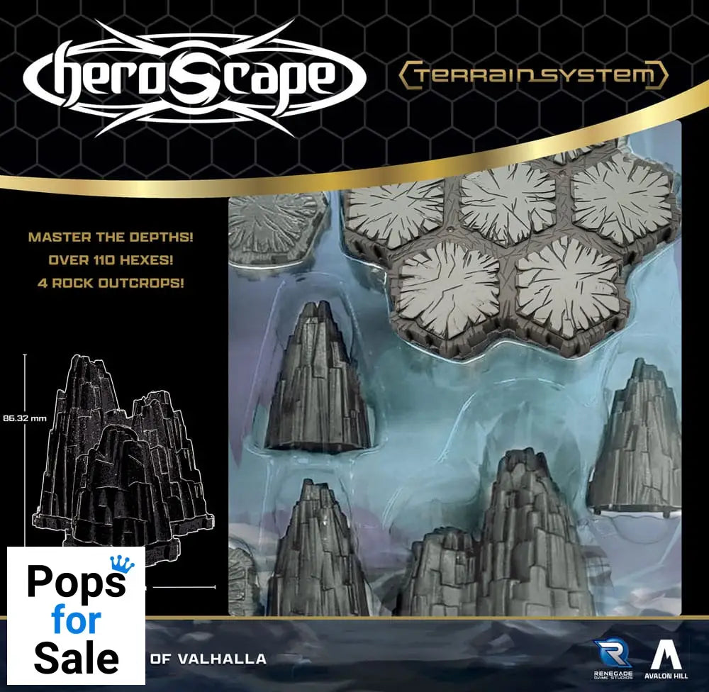 Heroscape Terrain Expansion The Caverns of Valhalla  *English Version*