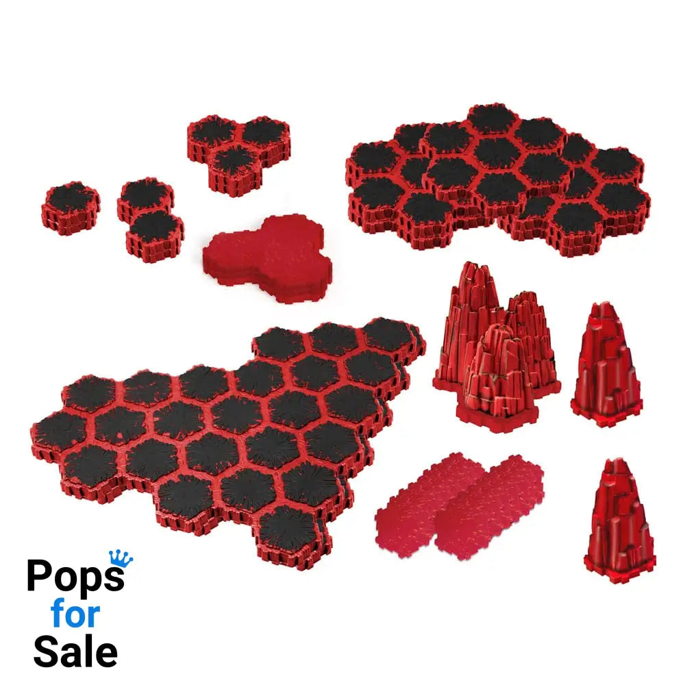 Heroscape Terrain Expansion The Lava Fields of Valhalla *English Version*