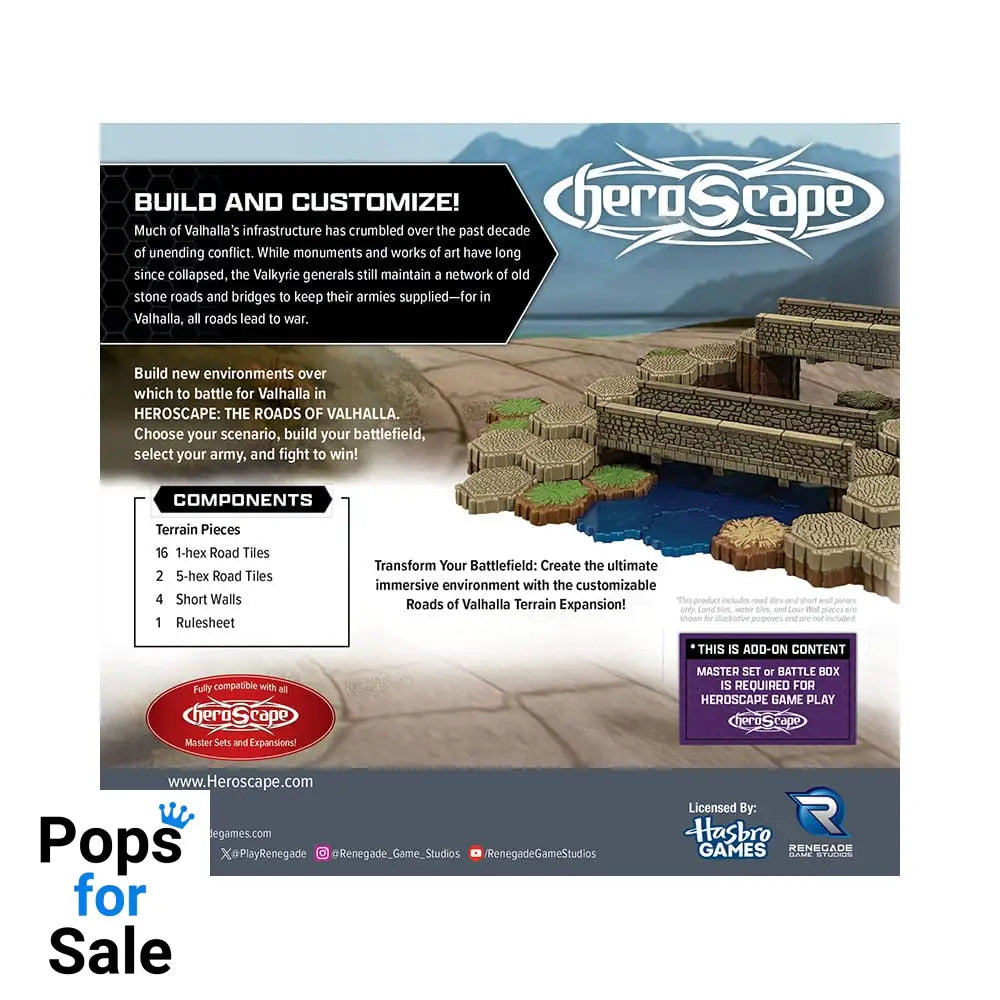 Heroscape Terrain Expansion The Roads of Valhalla  *English Version*