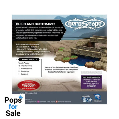 Heroscape Terrain Expansion The Roads of Valhalla  *English Version*