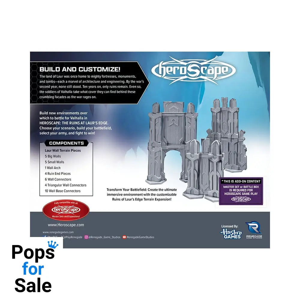 Heroscape Terrain Expansion The Ruins at Laur's Edge  *English Version*