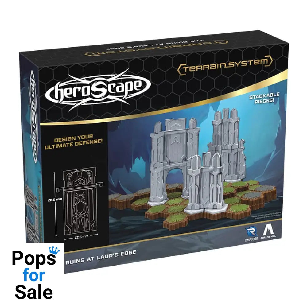 Heroscape Terrain Expansion The Ruins at Laur's Edge  *English Version*
