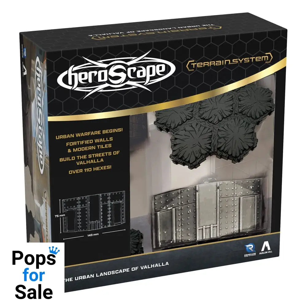 Heroscape Terrain Expansion The Urban Landscape of Valhalla *English Version* Board games and accessories