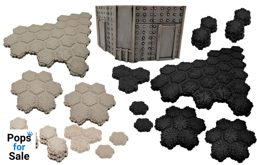 Heroscape Terrain Expansion The Urban Landscape of Valhalla *English Version* Board games and accessories