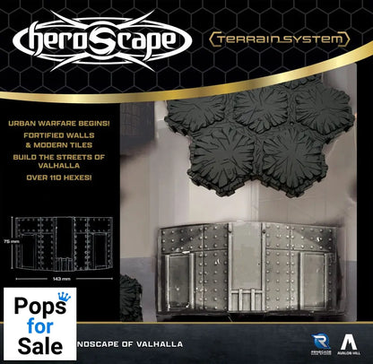 Heroscape Terrain Expansion The Urban Landscape of Valhalla *English Version*