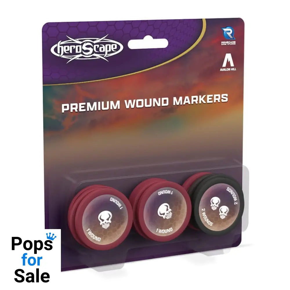 Heroscape Tokens Premium Wound Markers