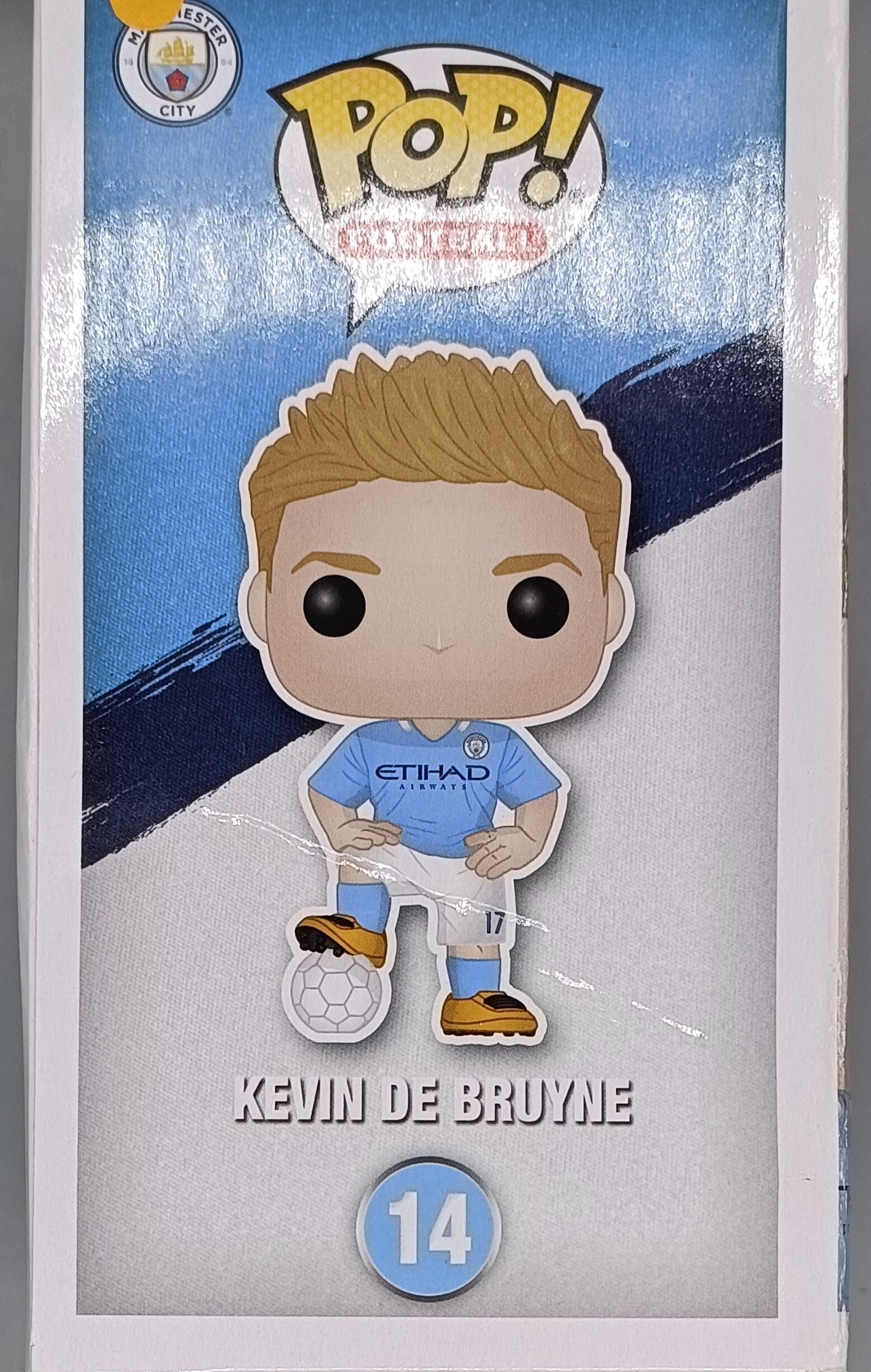 14 Kevin De Bruyne - Manchester City - Box Damaged Funko POP