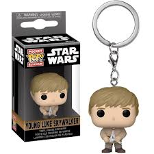 Pocket Pop Funko Keychain - Young Luke Skywalker - Star Wars - Brand New