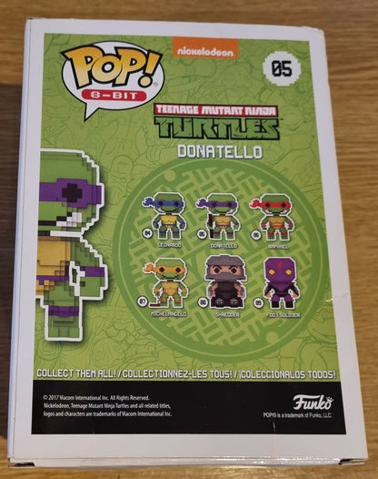 05 Donatello - 8-Bit - Teenage Mutant Ninja Turtles Funko POP - Box Damaged