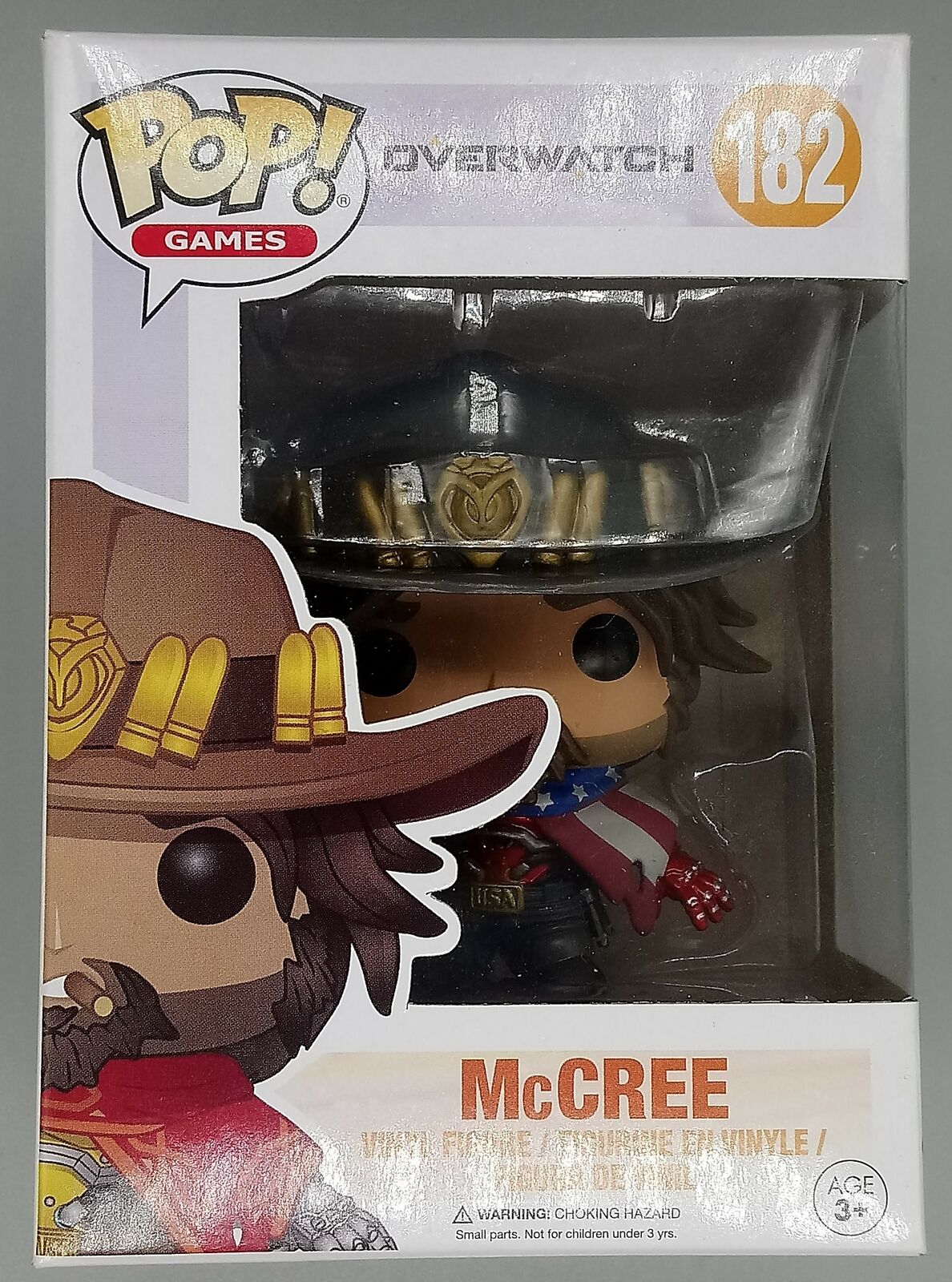 #182 McCree (American) - Overwatch Funko POP
