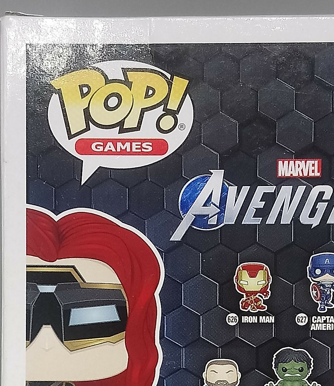 630 Black Widow - Marvel: Avengers Game - Damaged Box Funko POP