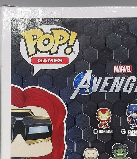 630 Black Widow - Marvel: Avengers Game - Damaged Box Funko POP