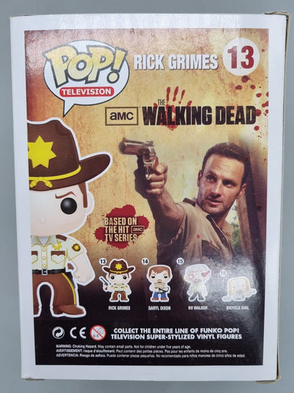 13 Rick Grimes - The Walking Dead - Funko POP - Box Damaged