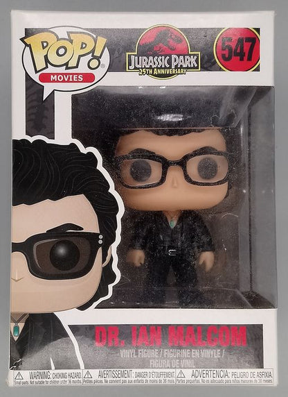 547 Dr. Ian Malcolm - Jurassic Park - Box Damaged Funko POP