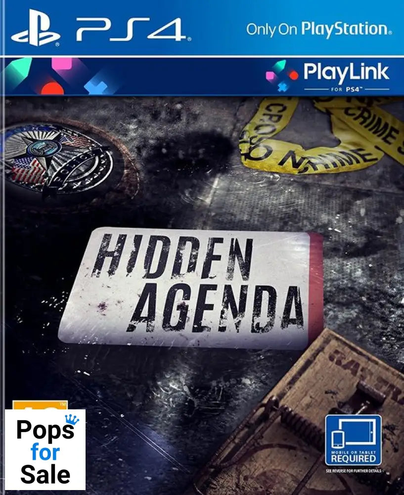 Hidden Agenda for Playstation 4 (PS4) - [NEW]