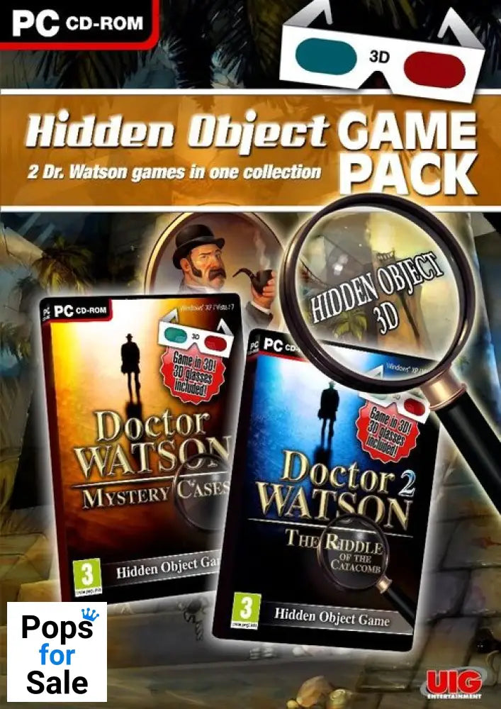 Hidden Object Game Pack Doctor Watson