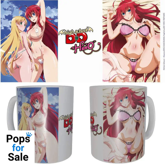 High School DxD Hero Ceramic Mug Gremory & Argento Cups & Mugs