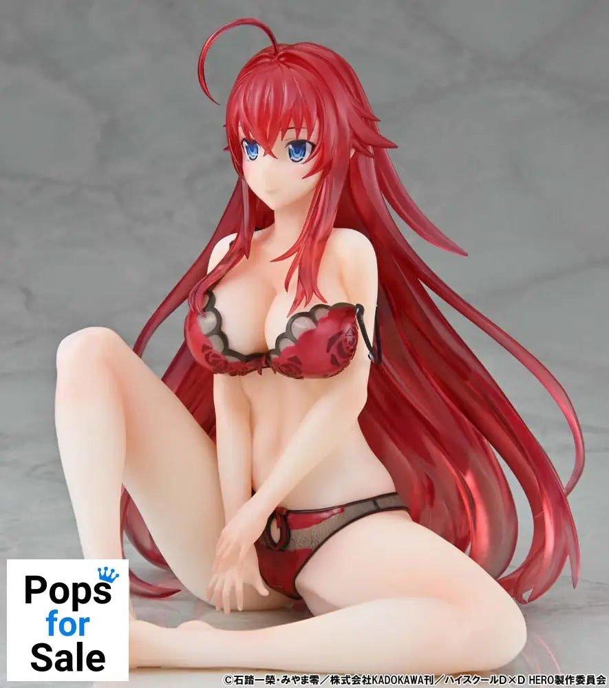High School DxD HERO Statue 1/6 Rias Gremory Lingerie Ver. 15 cm