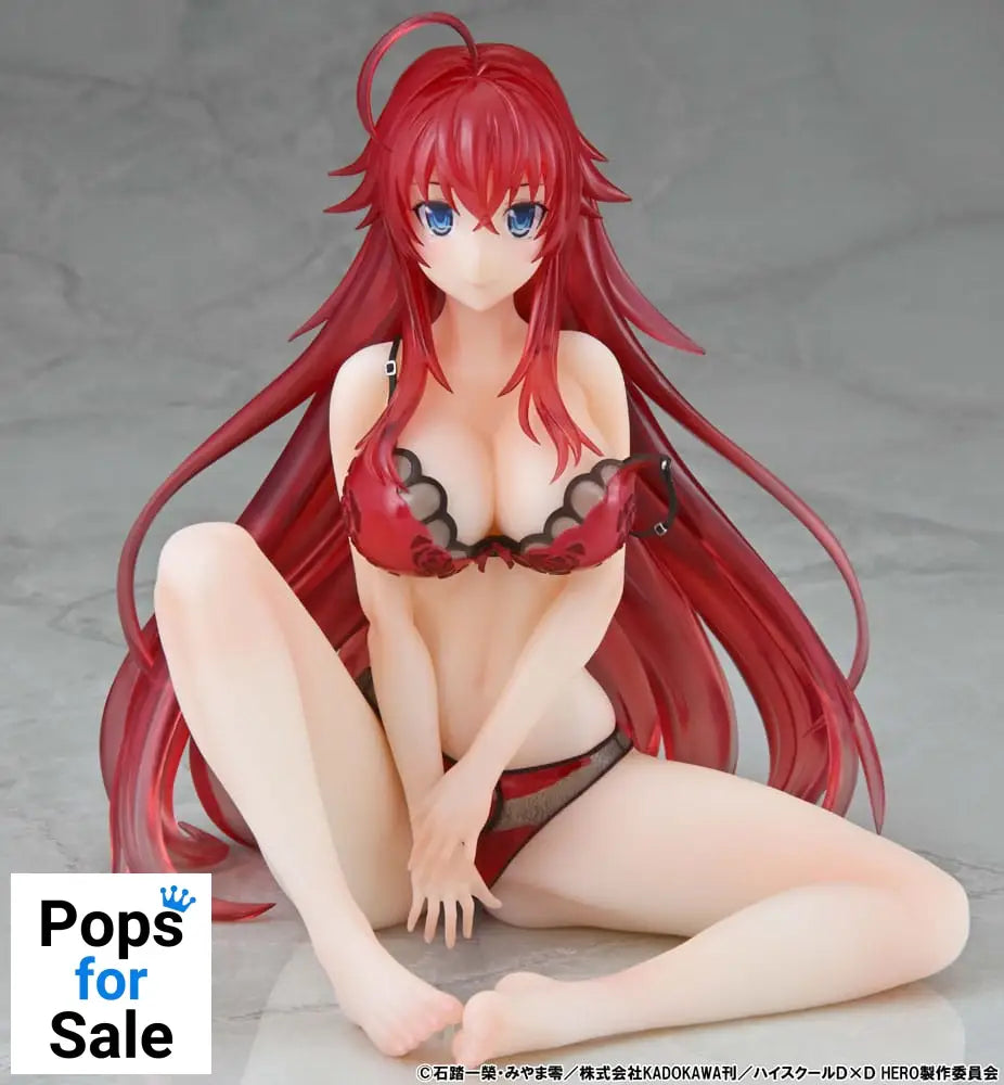High School DxD HERO Statue 1/6 Rias Gremory Lingerie Ver. 15 cm