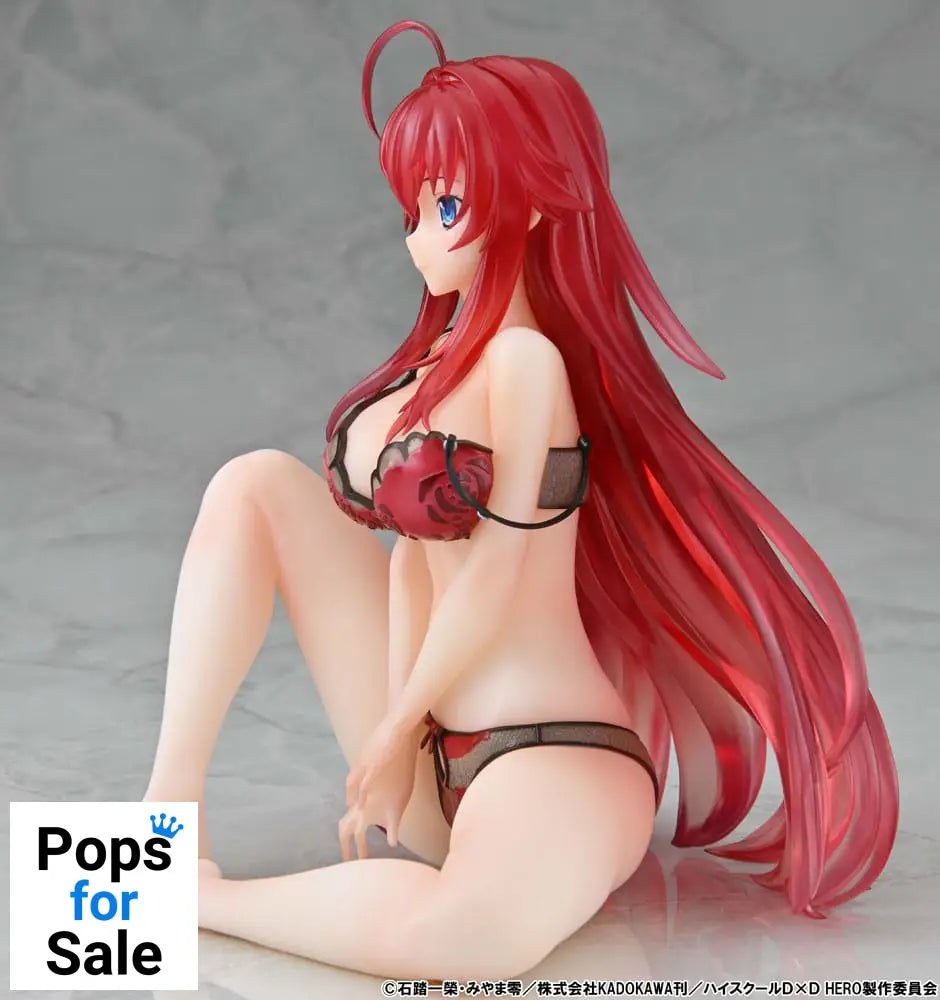 High School DxD HERO Statue 1/6 Rias Gremory Lingerie Ver. 15 cm