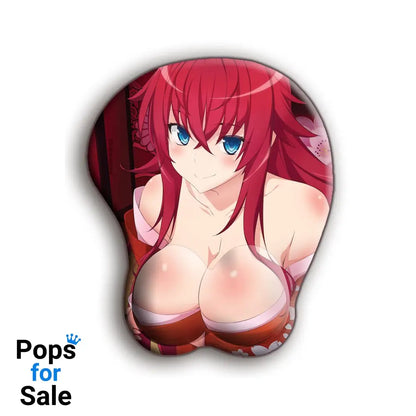 Highschool DxD 3D Silicone Mousepad Rias Mouse pads
