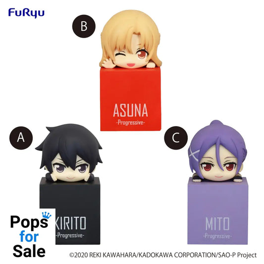 Hikkake Figure Set Kirito/Asuna/Mito - Sword Art Online the Movie Progressive Aria of a Starless Night Vinyl Figure