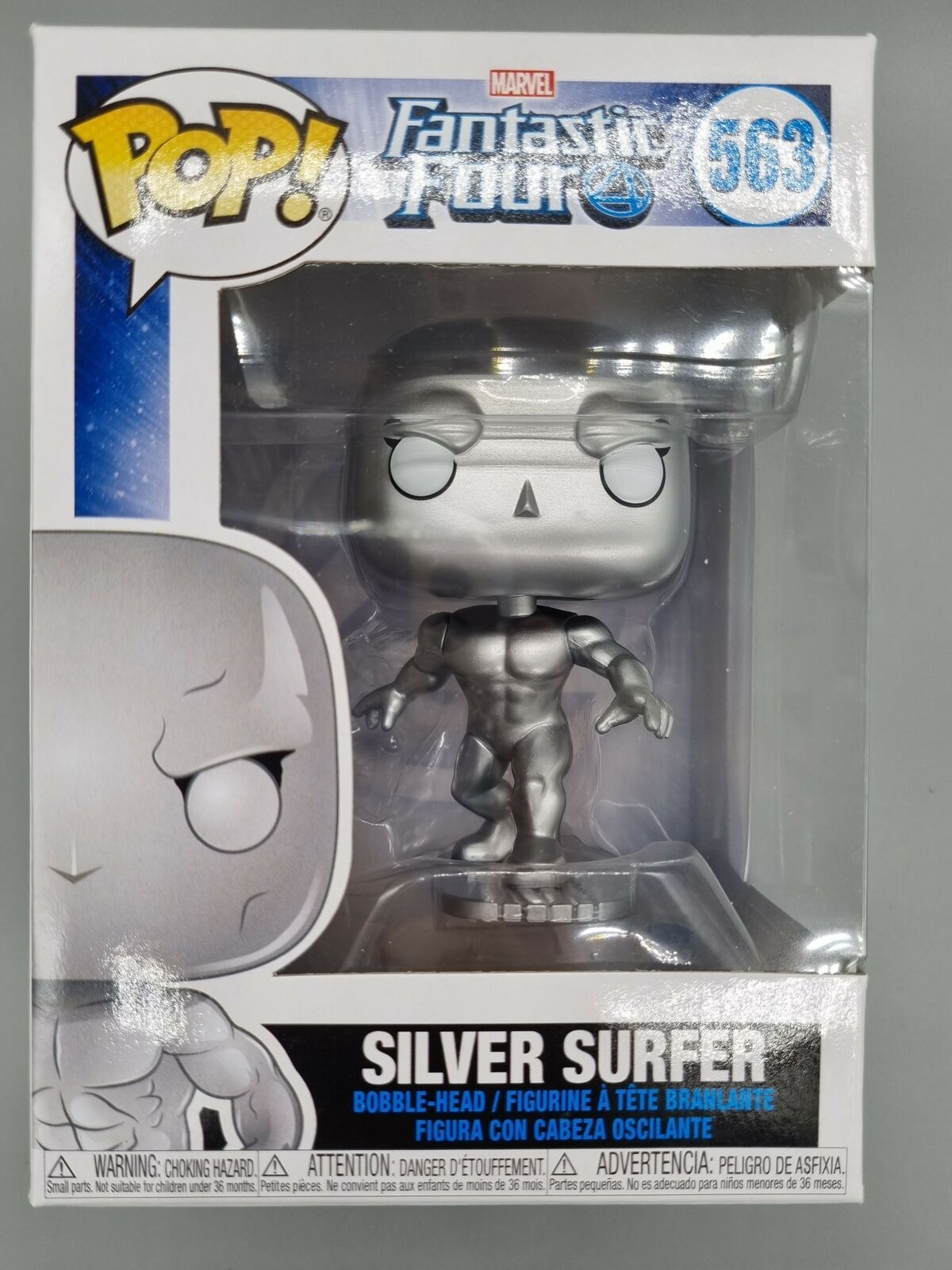#563 Silver Surfer - Marvel Fantastic Four Funko POP