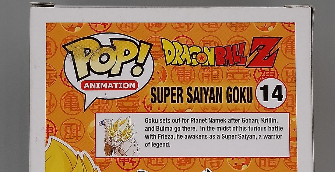 14 Super Saiyan Goku - Dragon Ball Z Box Damaged Funko POP