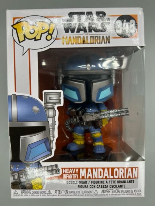 348 Heavy Infantry Mandalorian Star Wars The Mandalorian Funko POP - Box Damaged