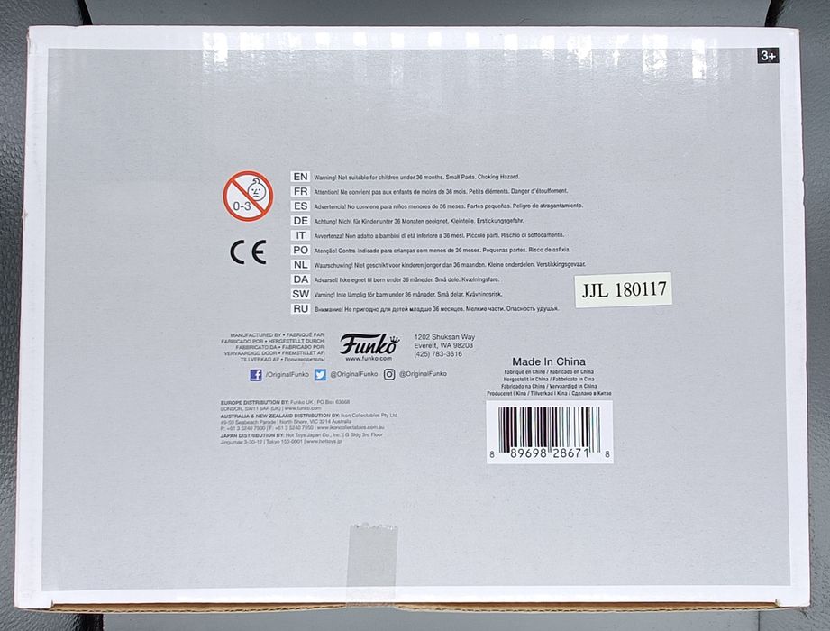 58 Night King & Icy Viserion Glow Game of Thrones Funko POP - Box Damaged