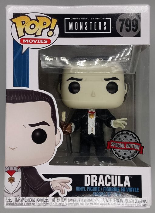 #799 Dracula (w/ Candle) - Universal Monsters - Box Damaged Funko POP