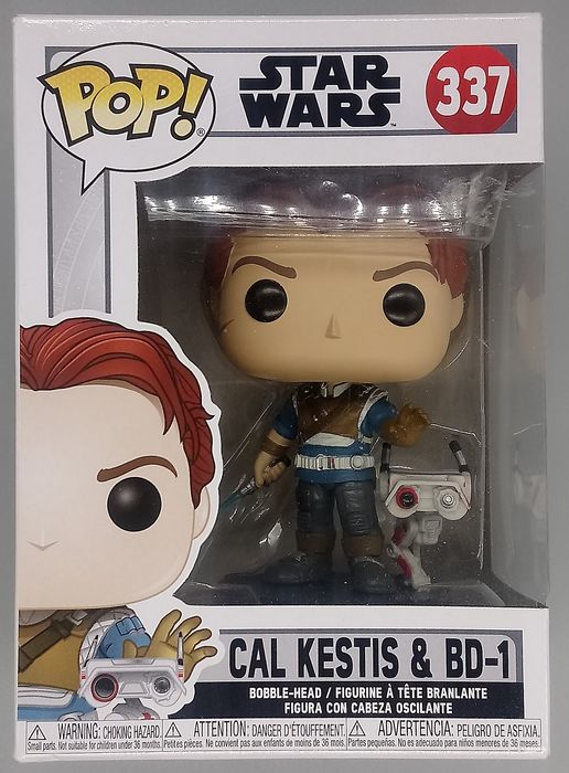337 Cal Kestis & BD-1 - Star Wars Jedi Fallen Order - Box Damaged Funko POP