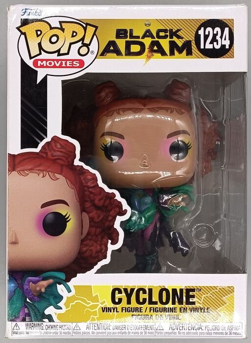 #1234 Cyclone - DC Black Adam - Box Damaged Funko POP