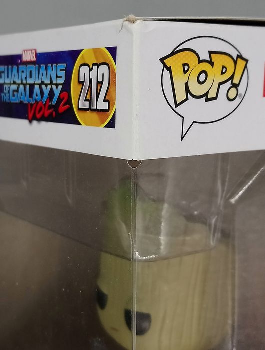 #212 Groot (Ravager Jumpsuit) Guardian Of The Galaxy Box Damaged Funko POP