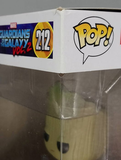#212 Groot (Ravager Jumpsuit) Guardian Of The Galaxy Box Damaged Funko POP