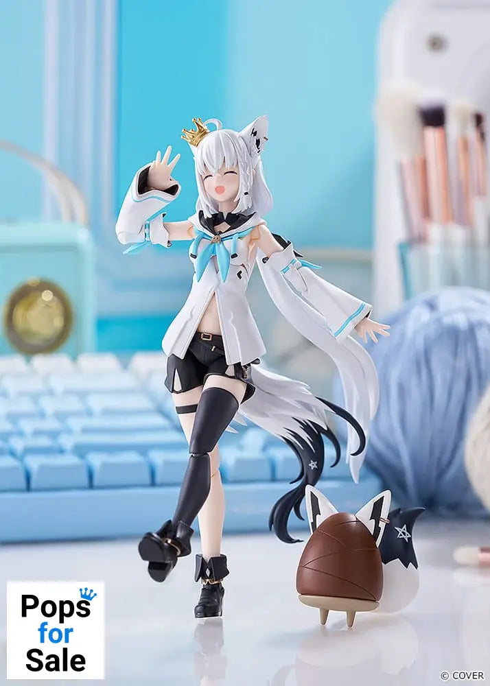 Hololive Production Figma Action Figure Shirakami Fubuki 15 cm Action figures