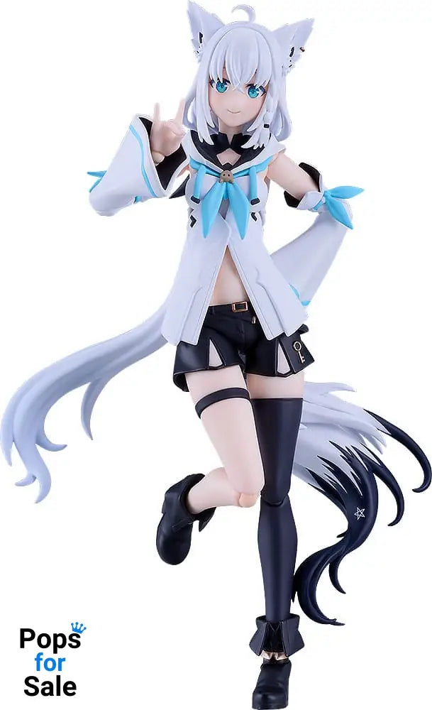 Hololive Production Figma Action Figure Shirakami Fubuki 15 cm Action figures